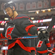 The Canes’ Sebastian Aho exits the ice following their 6-2 defeat in Game Seven of the Second Round of the 2022 Stanley Cup Playoffs against the Rangers.